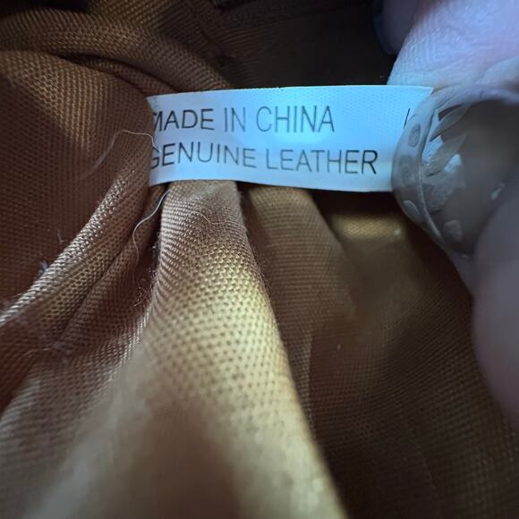 Frankie & Johnnie Brown Leather Shoulder Bag Purse - Picture 10 of 10